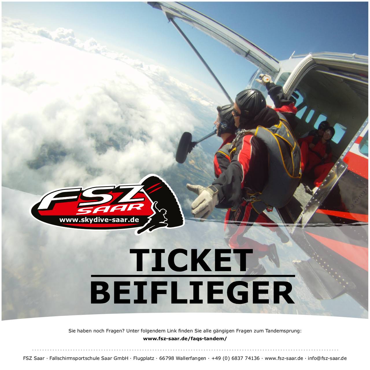 Book your Co-Flyer experience 