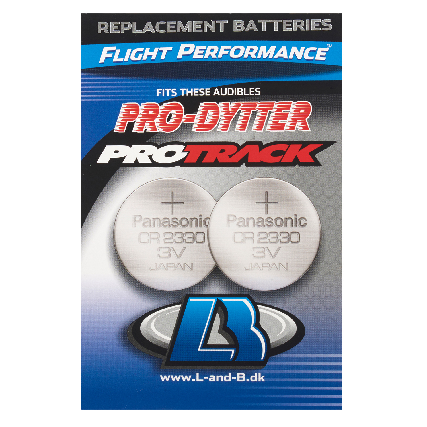 Batterien für Pro-Track, Pro-Dytter